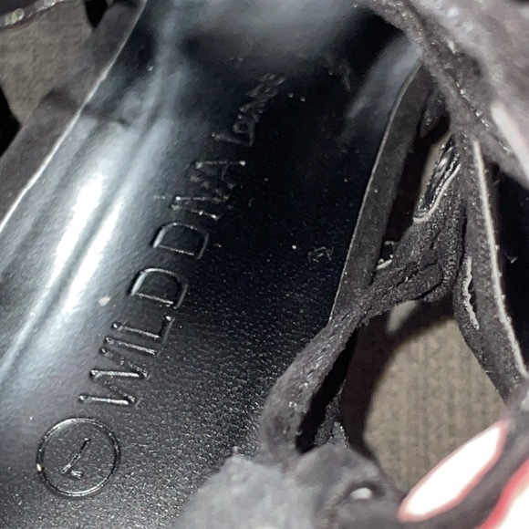 Wild Diva Black Suede Gladiator Heels New 7 - Picture 6 of 6